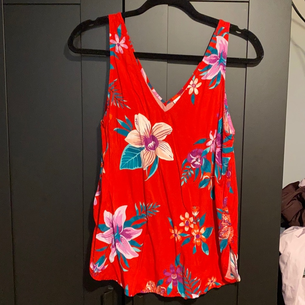 Old Navy floral tank top